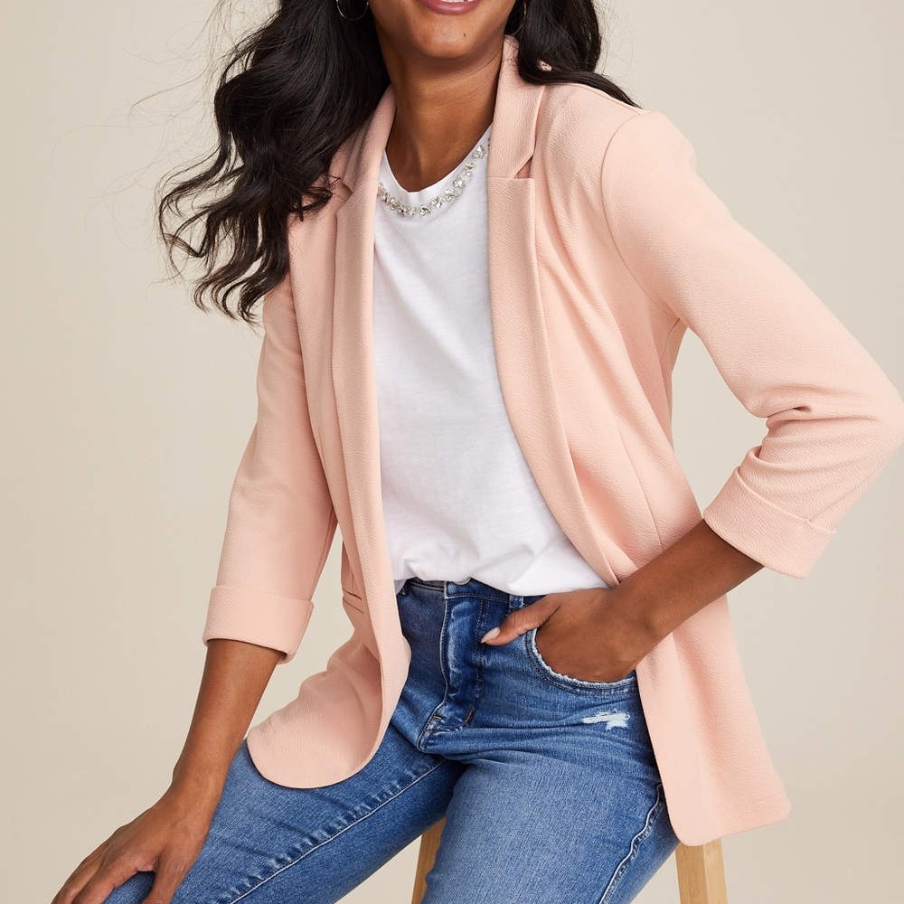 Maurices Light Pink Women's Versa Blazer